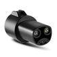 Lectron J1772 to Tesla Adapter 80 Amp (240V) - EV Charging Adapter Compatible with Tesla Model S/3/X/Y/Cybertruck and All Electric Vehicles in the NACS Alliance (Black)