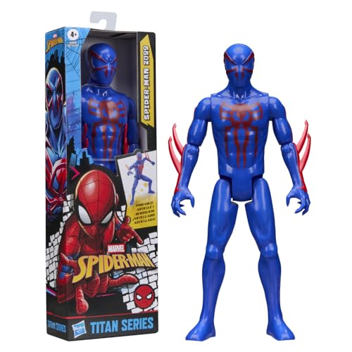 SPIDER-MAN Marvel Titan Series 2099 Action Figure, 12-Inch-Scale (30 cm) Super Hero Toys for Kids Ages 4+