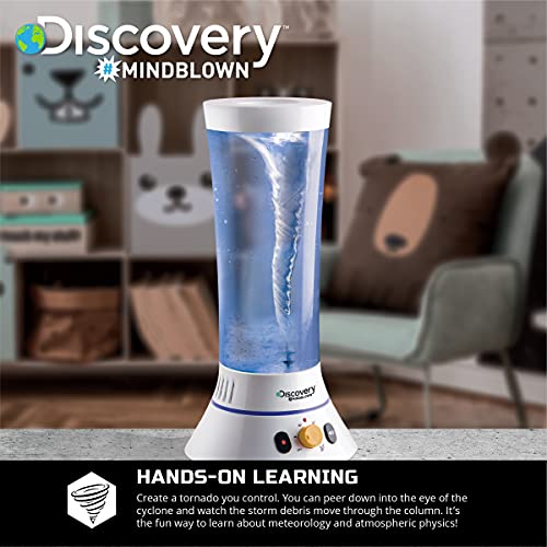 Discovery™ Tornado Lab, 5-Speed Cyclone Controller, Educational Learning Activity Kit, Fun and Exciting Toy, STEM Experiment Set for Boys, Girls, Kids Ages 6+