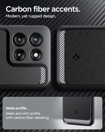 Spigen for Moto G Stylus 2026/2025 Case, Rugged Armor [Military-Grade Protection] [Slim Fit Anti-Slip Grip] [Wireless Charging] - Matte Black