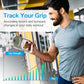 Handeful Grip Strength Tester Trainer - Dynamometer Handgrip Measurer Meter, Handheld Strengthener Exerciser for Sports, School, and Home Use