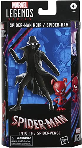 Hasbro – Marvel Spider-Man Into The Spider-Verse: Legends Series – Spider-Man Black & Spider-Ham Action Figures (F3443)