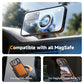 Magnetic 3 in 1 for iPhone 17 Pro Case, [Omni-Directional Protection] with 1x Screen Protector + 1x Camera Cover, [Seamless Work with Magsafe] Shockproof Slim Thin Case for iPhone 17 Pro Cosmic Orange