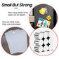 Refrigerator Magnets 50 Pcs, 10x3mm Tiny Round Disc Small Whiteboard Magnets for Crafts, DIY, Office, Dry Erase Board