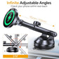 Coolpow for MagSafe Car Mount Charger【Ultra Magnet】Magnetic Phone Holders for Your Car Charger Magnetic Wireless Car Phone Holder Charger Car Accessories for Women Cell Phone Mount for iPhone 17 16 15