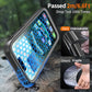 Cozycase TOP Military Protective IP68 Waterproof Case for iPhone 16e/iPhone 17e Heavy Duty 360 Shockproof Full Body with Screen Camera Protector Double Dustproof Hard Tough Front Back Cover Black