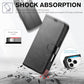 TUCCH Wallet Case for iPhone 17 Pro (6.3") 2025, RFID Blocking 4 Card Holders | Kickstand | Shockproof TPU Shell | PU Leather | Magnetic Closure | Protective Flip Folio Cover | Black