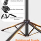 71” Auto Face Tracking Tripod for iPhone with Light,360° Rotating Phone Stand with Rechargeable Remote Control for TikTok Vlog Video Recording, Phone Tripod for Android Camera/GoPro/Ring Light