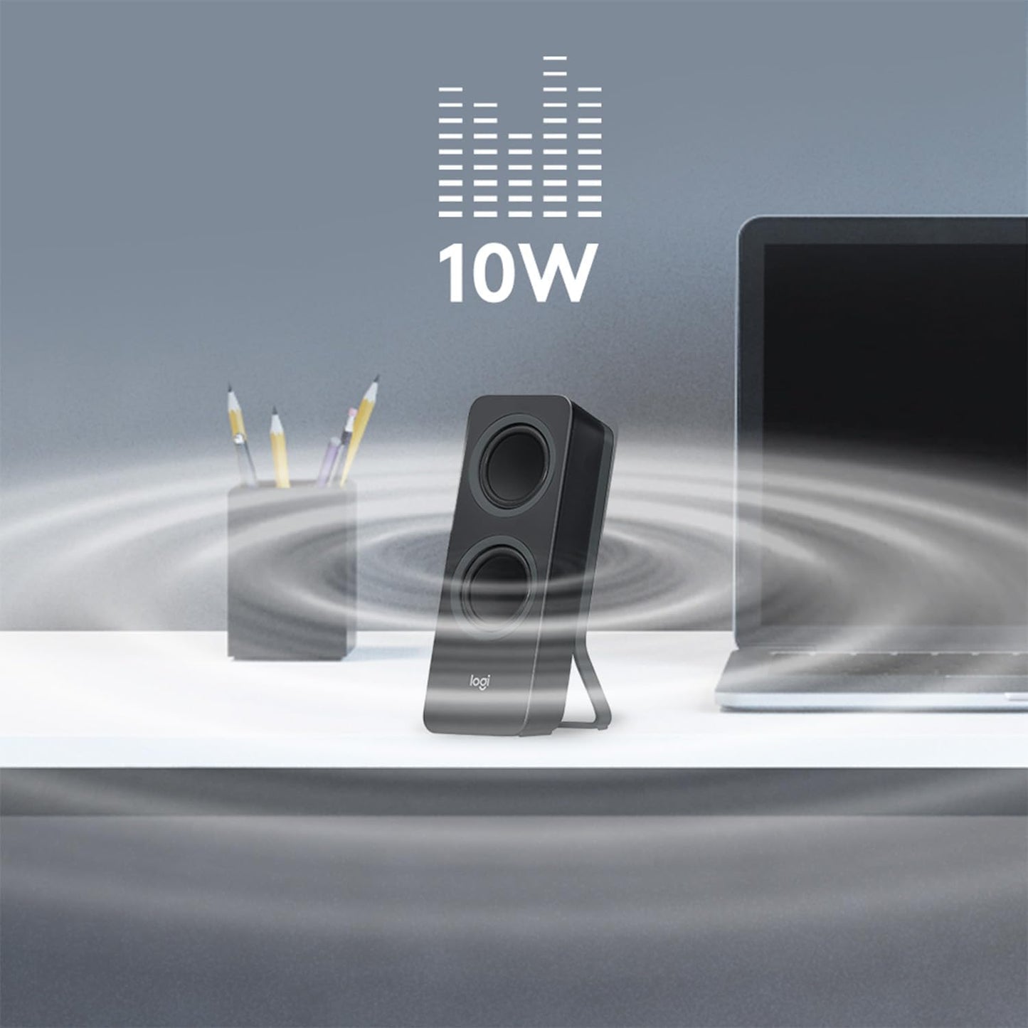 Logitech Z207 2.0 Stereo Computer Speakers with Bluetooth