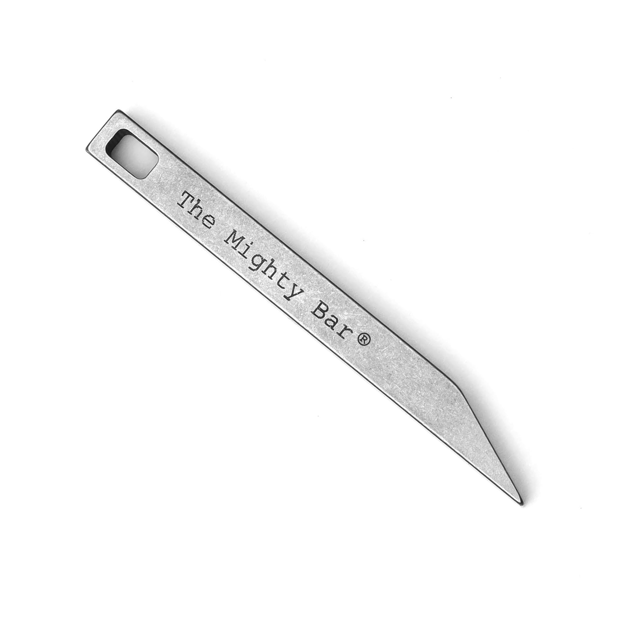 The Mighty Bar - Heavy Duty Keychain Prybar EDC Pry Bar for Every Day ...