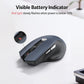 acer Wireless Mouse for Laptop, 2.4GHz Computer Mouse 3 Adjustable DPI Office Cordless USB Mice with USBA Receiver, 6 Buttons, 1600 DPI, Medium to Large Sized Hands Compatible with PC, Laptop, Desktop