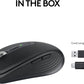 Logitech MX Anywhere 3S Compact Wireless Mouse, Fast Scrolling, 8K DPI Any-Surface Tracking, Quiet Clicks, Programmable Buttons, USB C, Bluetooth, Windows PC, Linux, Chrome, Mac - Graphite