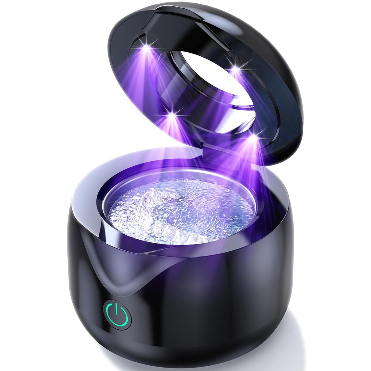 Ultraviolet Retainer Cleaner Ultrasonic Retainer Cleaner - UV Dental Cleaning Pod Night Guard Clean ...
