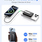 for Magsafe Portable Charger, 10000mAh Wireless Power Bank with Stand, USB C PD 20W Fast Charging Powerbank, Magnetic Battery Pack Compatible for iPhone 17/16/15/14/13/12 Series - Black