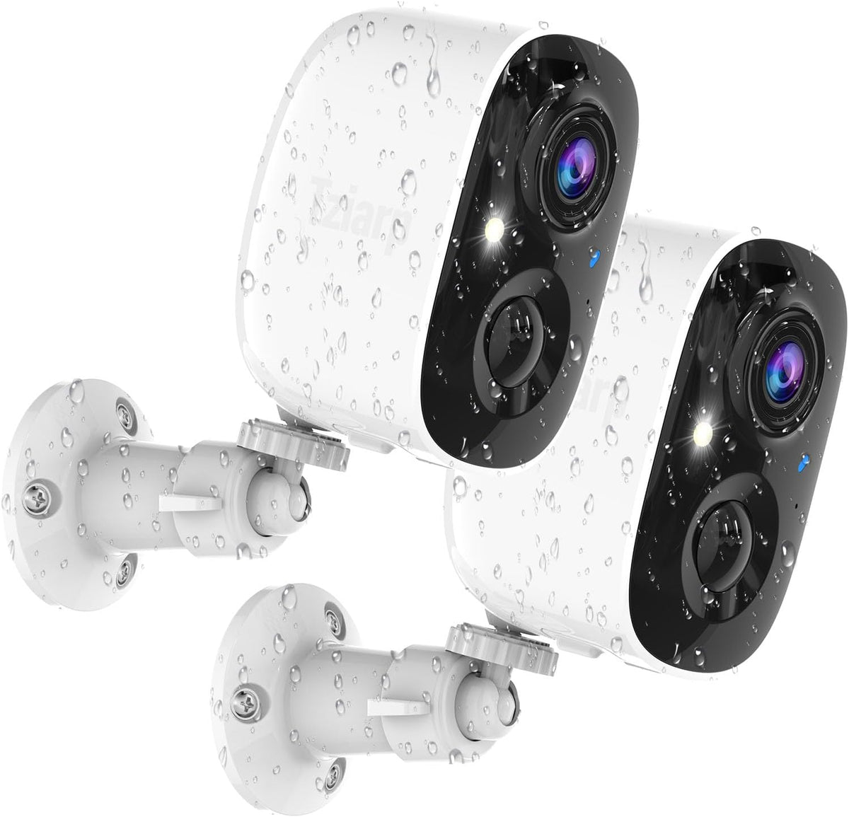Security Cameras Wireless Outdoor,2K Indoor WiFi Wireless Cameras,Outs ...