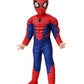 Spirit Halloween Marvel Toddler Spider-Man Muscle Suit Costume, Officially licensed, Superhero Outfit, Padded Jumpsuit