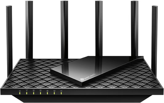 TP-Link AXE5400 Tri-Band WiFi 6E Router (Archer AXE75), 2025 PCMag Editors' Choice, Gigabit Internet for Gaming & Streaming, New 6GHz Band, 160MHz, OneMesh, Quad-Core CPU, VPN & WPA3 Security