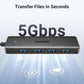 UGREEN USB 3.0 Hub, 4 Ports USB A Splitter Ultra-Slim USB Expander for Mouse, Keyboard, Flash Drive, U Disk, Printer Compatible with Laptop, Desktop PC, Xbox, PS5, and More