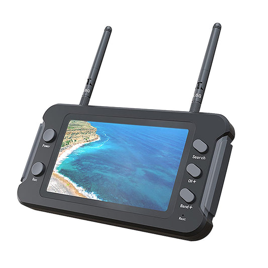 SoloGood FPV Monitor 4.3inch with DVR 5.8Ghz 40CH 800 x 480 IPS Drone Receiver Monitor for FPV Drone RC Cars