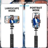 GADGETSKEY B6 Long Selfie Stick with Reinforced Tripod Stand 62 inch/157 cm