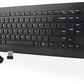 Lenovo 510 Wireless Keyboard & Mouse Combo, 2.4 GHz Nano USB Receiver, Full Size, Island Key Design, Left or Right Hand, 1200 DPI Optical Mouse, GX30N81775, Black