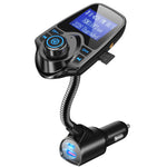 Nulaxy 2026 KM18 Upgraded 48W Bluetooth 5.4 Car FM Transmitter, Fast Charging PD30W+QC3.0 18W, 1.44