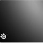 SteelSeries QcK Medium Gaming Mousepad — Black — Non-Slip Silicone Rubber Base — Peak Tracking and Stability — Optimized for Gaming Sensors — 320 mm x 270 mm — FPS, MOBAs, RTS, MMO