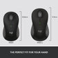 Logitech Signature M550 L Full Size Wireless Mouse - for Large Sized Hands, 2-Year Battery, Silent Clicks, Bluetooth, Multi-Device Compatibility - Black