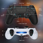 Wuthur 2 Pack Wireless Controller Compatible with PS4/Pro/Slim (Black & White)