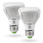 SANSI LED Grow Light Bulb for Seeds and Greens, Full Spectrum 10W Grow Light (150 Watt Equiv) with Optical Lens for Indoor Plant, High PPFD, E26 Base, 2-Pack