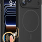 Miracase Magnetic for iPhone 17 Pro Case, Compatible with MagSafe, Integrated Silicone Camera Control Cover, 3.0mm Thicken Shockproof Drop Protection Phone Case for 17 Pro,Black
