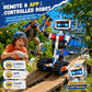 okk Robot Building Toys for Boys, STEM Projects for Kids Ages 6-12, Remote & APP Controlled Engineering Learning Educational Coding DIY Building Kit Rechargeable Robot Toy Gifts for Girls