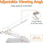 Sturdy and Portable Ergonomic Laptop Stand for Desk, Adjustable Riser, Fits all Laptops and Notebooks up to 17.3 Inch, Silver, 10 x 8.7 x 6 in