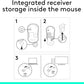 Logitech M185 Wireless Mouse, 2.4GHz with USB Mini Receiver, 12-Month Battery Life, 1000 DPI Optical Tracking, Ambidextrous PC/Mac/Laptop - Swift Grey