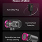 CONFU Ionic Blow Dryer 1600W, Portable Lightweight Fast Drying Negative Ion Hairdryer Blowdryer, 3 Heat Settings & Infinity Speed, with Diffuser and Concentrator Nozzle for Home & Travel