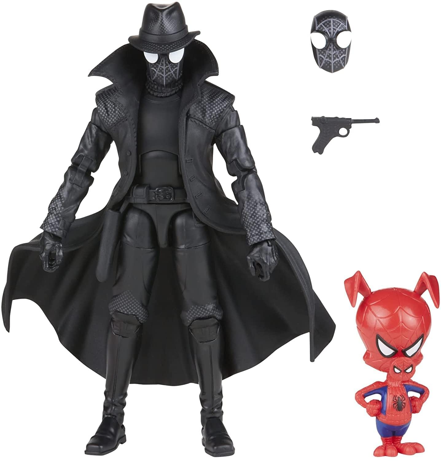 Hasbro – Marvel Spider-Man Into The Spider-Verse: Legends Series – Spider-Man Black & Spider-Ham Action Figures (F3443)