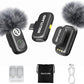Hollyland Lark A1 Wireless Microphone for iPhone & Android, 48kHz/24-bit Studio Audio, 3-Level Noise Cancellation, 200m Range, Magnetic Mini Mic for Video Recording & Live Streaming (2TX + USB-C RX)