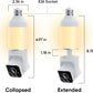 WYZE Bulb Cam Security Camera, 2K HD Outdoor Light Bulb Camera, Color Night Vision, Dimmable LED Bulb, Motion Detection, Siren Alarm, Works w/Alexa/Google Assistant. Free Expert Support