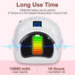Professional Rechargeable 96W UV LED Nail Lamp,Cordless Nail Dryer with 4 Timer Settings,Portable Design & Auto Sensor,Fast Curing Lamp for Salon & Home(White+Black)