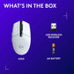 Logitech G305 Lightspeed Wireless Gaming Mouse, White