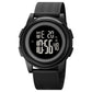OLAZONE Digital Watches Men Ultra-Thin Minimalist Sports Waterproof with Wide-Angle Display Rubber Strap Wrist Watch for Men