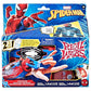 Marvel Spider-Man Real Webs Ultimate Web Blaster, 2-in-1 Blaster, Role Play Toy, Spider-Man Costume, Spider-Man Toys for Kids 5 and Up