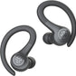 JLab Go Sport+ Wireless Workout Earbuds Featuring C3 Clear Calling, Secure Earhook Sport Design, 35+ Hour Bluetooth Playtime, and 3 EQ Sound Settings (Graphite)