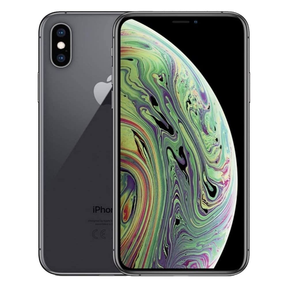 Apple iPhone XS Max, 64GB, Space Gray - Fully Unlocked (Renewed)