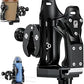 Kewig Anti-Theft Motorcycle Cup Holder, Extra Large Adjustable Size Bike Water Bottle Holder for 1.95-3.6" Diameter Bottles, Drink Holder for Stroller, Moto, Bicycle, Scooter, Wheelchair