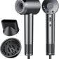 aowoka Hair Dryer, Higher Speed Professional High Speed Ionic Blow Dryer 500 Million Negative Ions & Heat-Control & 59dB Noise Hairdryer for Faster Drying