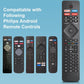 Replacement for Philips Smart TV Remote Control,Universal for Philips 4K UHD Android Smart TVs