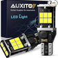 AUXITO 912 921 LED Bulb for Backup Light Reverse Lights High Power 2835 15-SMD Chipsets Error Free T15 906 922 W16W Bulbs, 6000K White, Exterior Light Bulbs (Upgraded, Pack of 2)