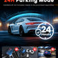 3 Channel Dash Camera for Cars,Triple Lens 4K+1080P+1080P Dash Cam Front Rear Inside,Built-in 5G WiFi & App, Night Vision,24H Parking Mode,Loop Recording,170° Wide Angle,32GB Card Included(Black)