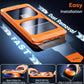 TOCOL for iPhone 15 Screen Protector [Military Grade Shatterproof] HD Tempered Glass for iPhone 15 Full Coverage Screen Protector, Anti-Fingerprint, Easy Installation, 2 Packs